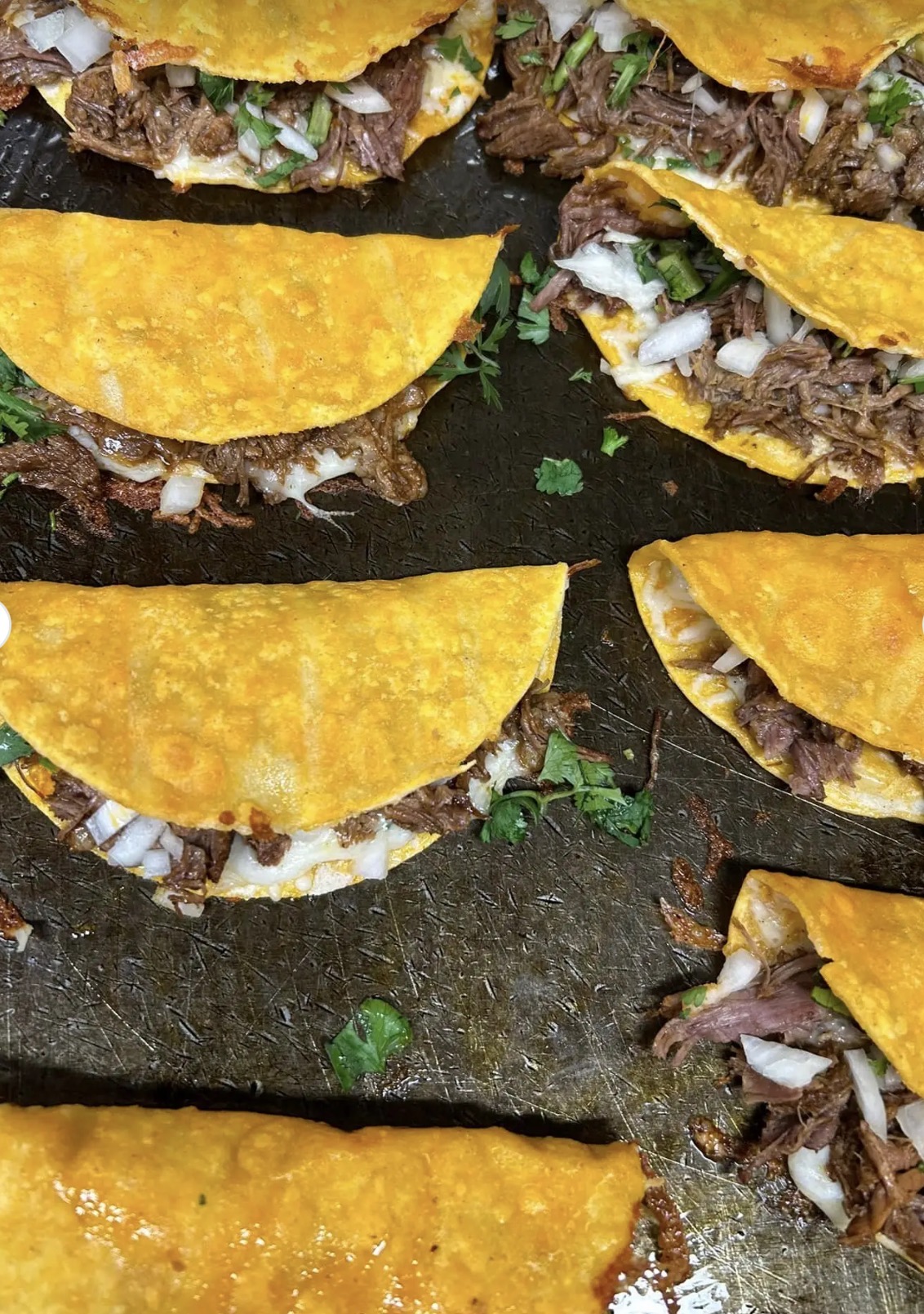 Quesabirria tacos from Marquez Food Truck in Denver